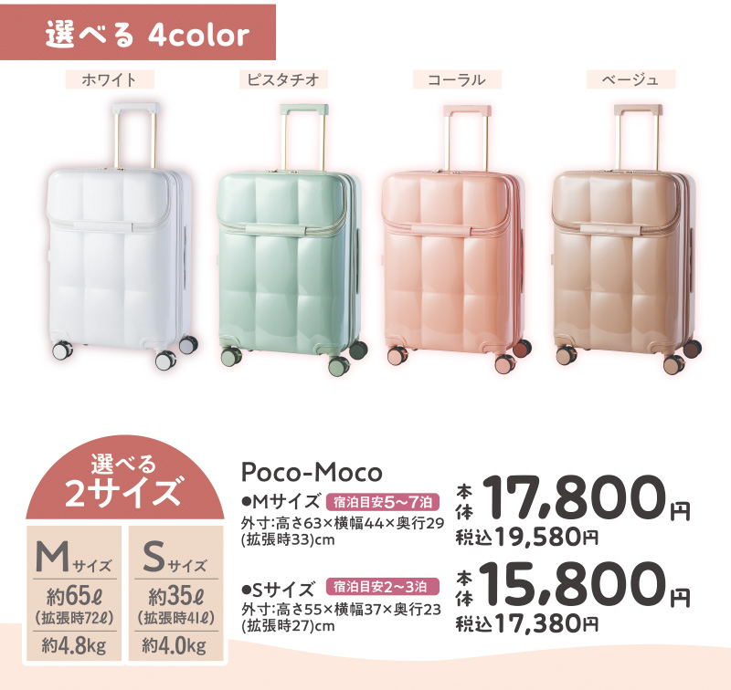 秋のトラベルキャリー