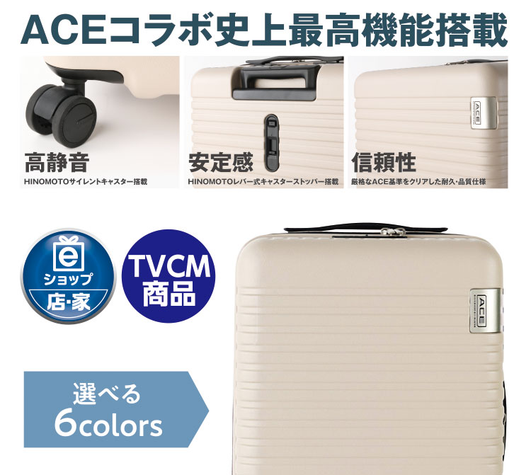 ACE × イオン北海道 コラボジッパーキャリー