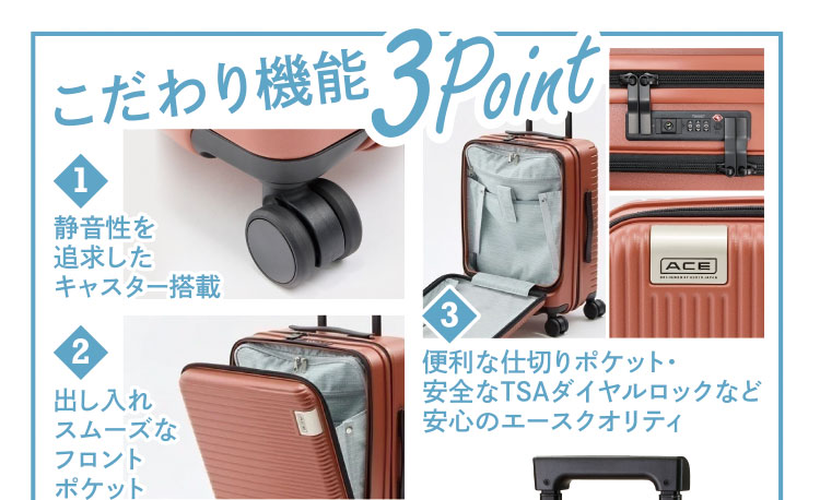 ACE × イオン北海道 コラボジッパーキャリー