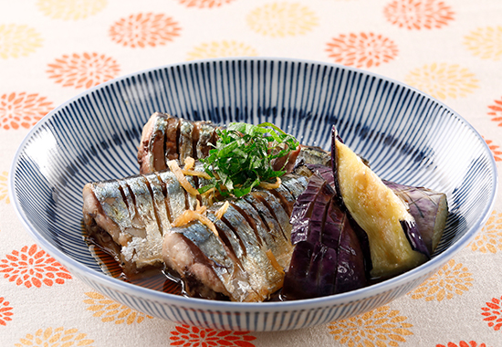 さんまと茄子のさっぱり煮