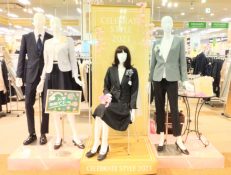 スーツ催事、開催中
