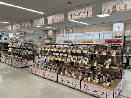春ギフトコーナー開催中