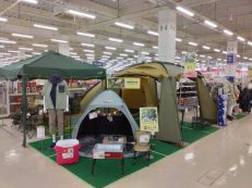 【キャンプをラクに楽しく】　楽キャン！アウトドア商品が勢揃い！
