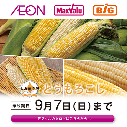 とうもろこしギフトカタログ（6/6～9/7） 早得なし