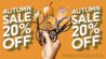対象商品が一律20%OFF！「JINS AUTUMN SALE」スタート！