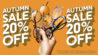 対象商品が一律20%OFF！「JINS AUTUMN SALE」スタート！