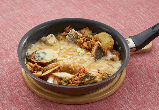 たらとさつまいものチーズタッカルビ風