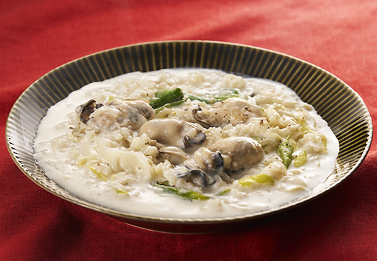 かきのチーズリゾット