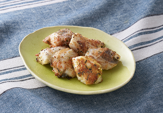 たらのやみつきかりふわ揚げ