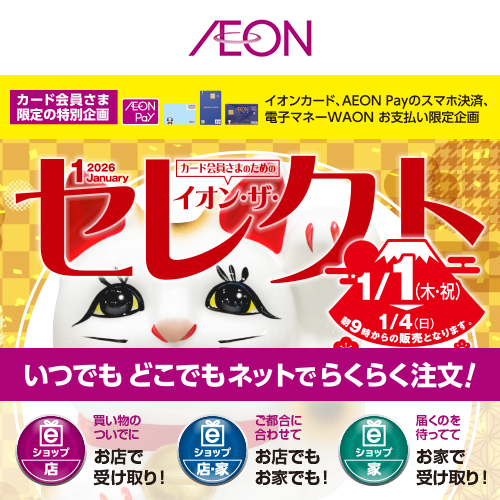 イオン・ザ・セレクト（12/19～1/4）