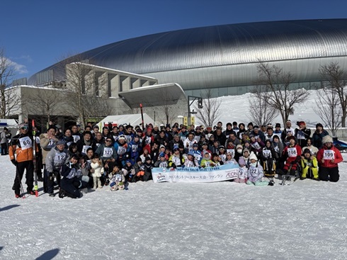 「さっぽろスノースポーツパーク２０２６」にてクロスカントリー競技大会＆ファンランイベントに参加しました。