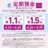 夏の定期預金キャンペーン