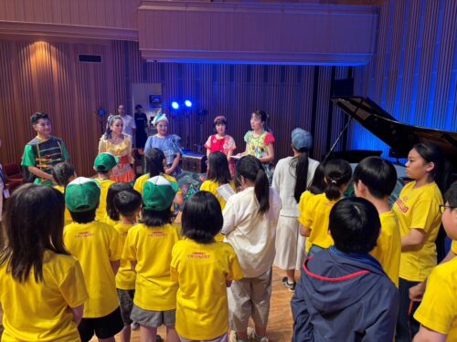 ＰＭＦ×イオン チアーズクラブのコラボレーション企画 子どもたちがクラシック音楽を気軽に、身近に楽しむワークショップ・コンサートを鑑賞しました。