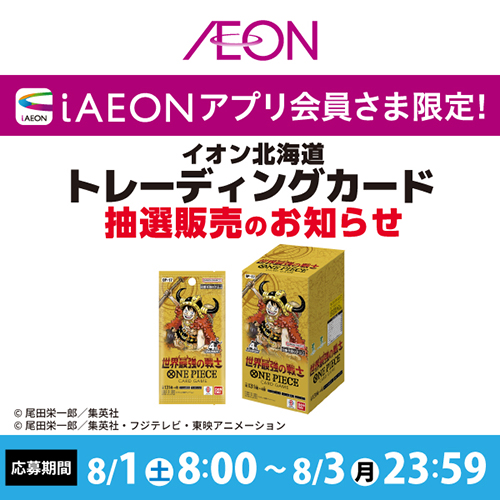 トレーディングカード抽選販売 ワンピース