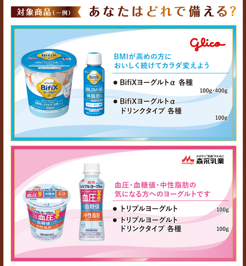 iAEON 夏のヨーグルト3社合同マストバイ企画