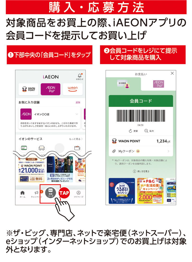 iAEON 日清食品マストバイ企画