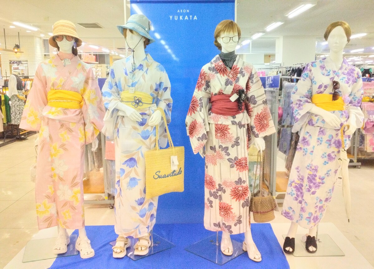 ゆかたコーナー始めました🎆🎐