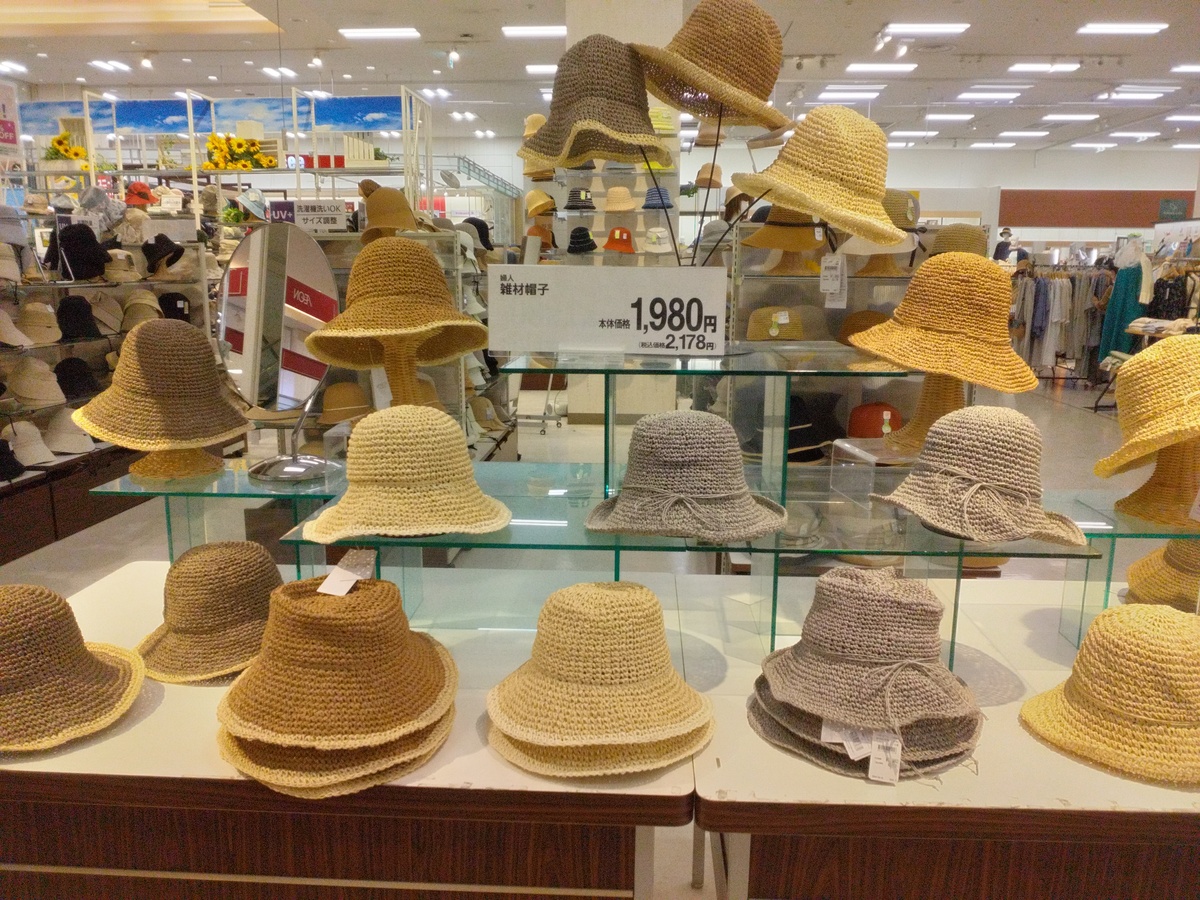 夏の帽子