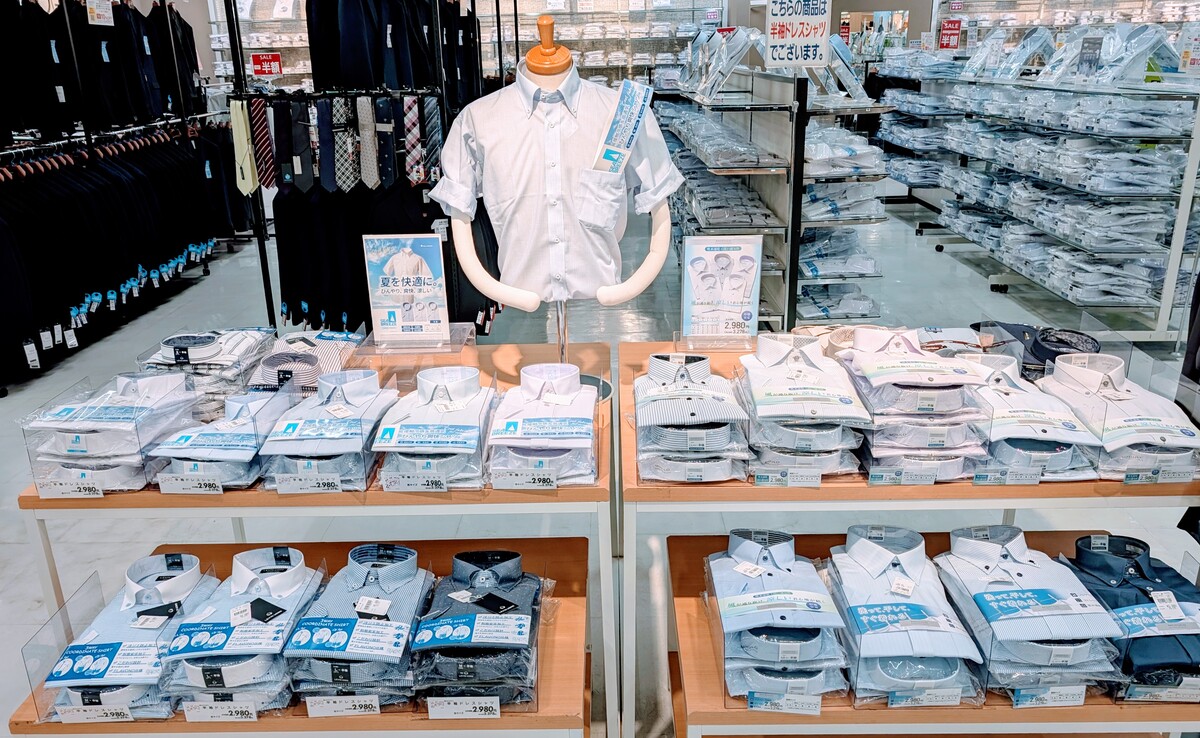 メンズ半袖ドレスシャツ20％ＯＦＦセール開催中🤵✨