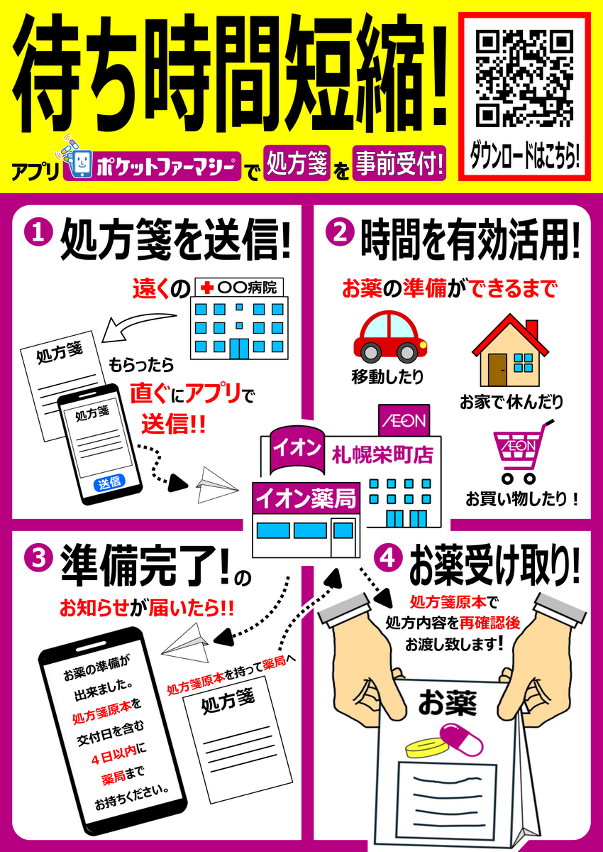 イオン薬局からのお知らせ💊