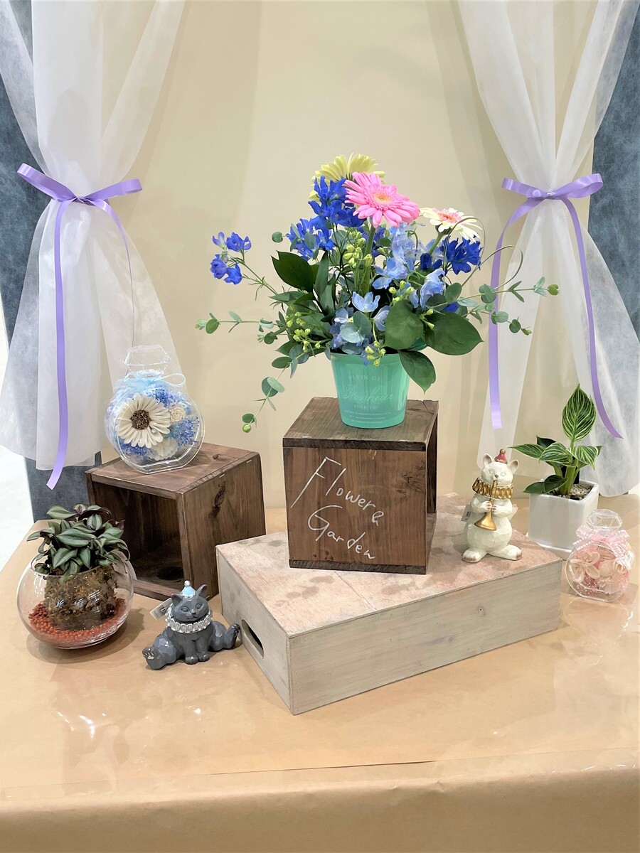 季節のお花をたのしみませんか。