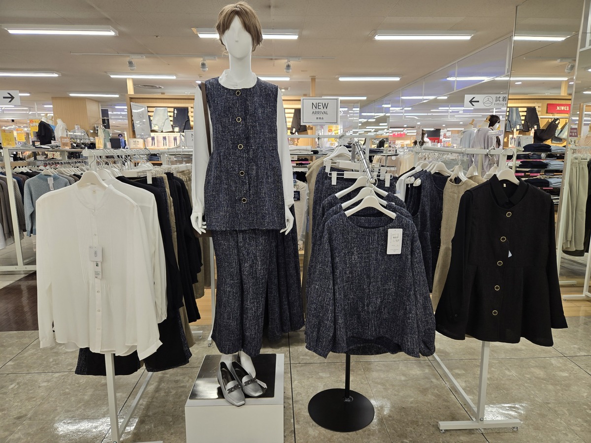 気軽に着られるキチンと服