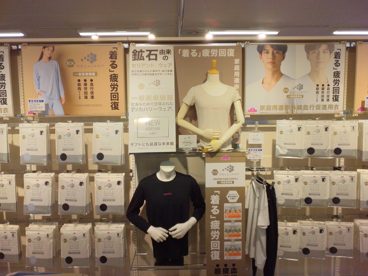 リカバリーウェア【セリアント】のご紹介