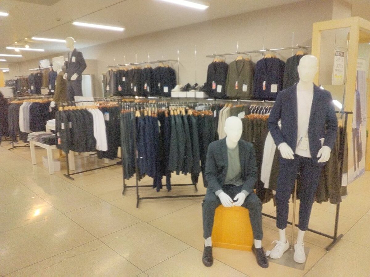 紳士服売場が変わりました！