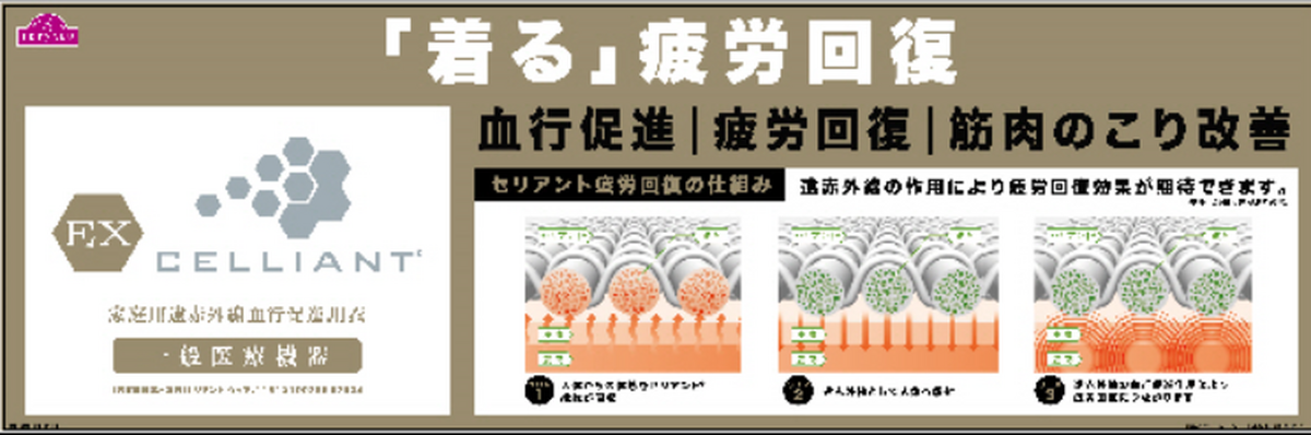 イオンのリカバリーウェア「セリアント」販売中