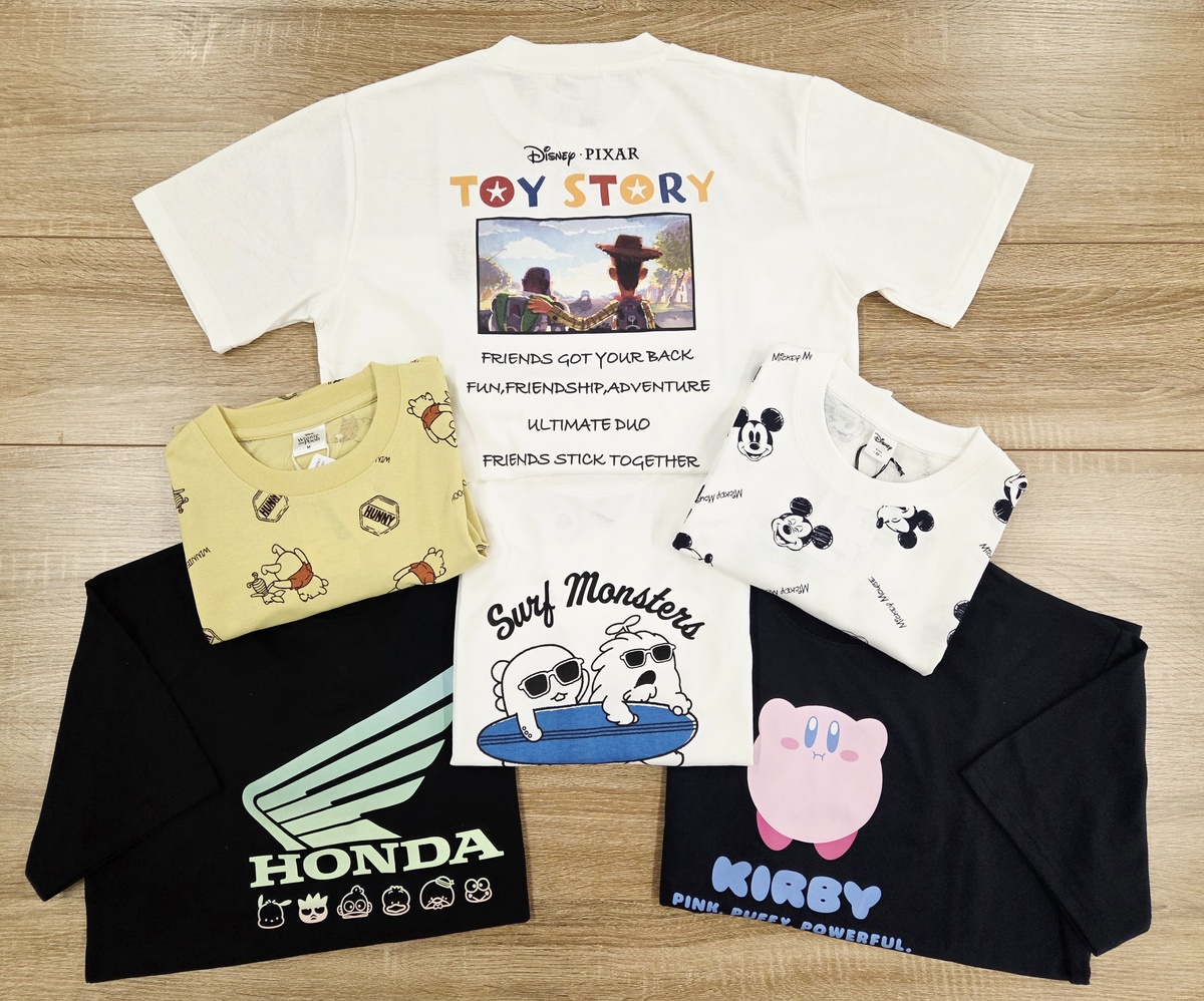 メンズキャラクターTシャツのご紹介👕