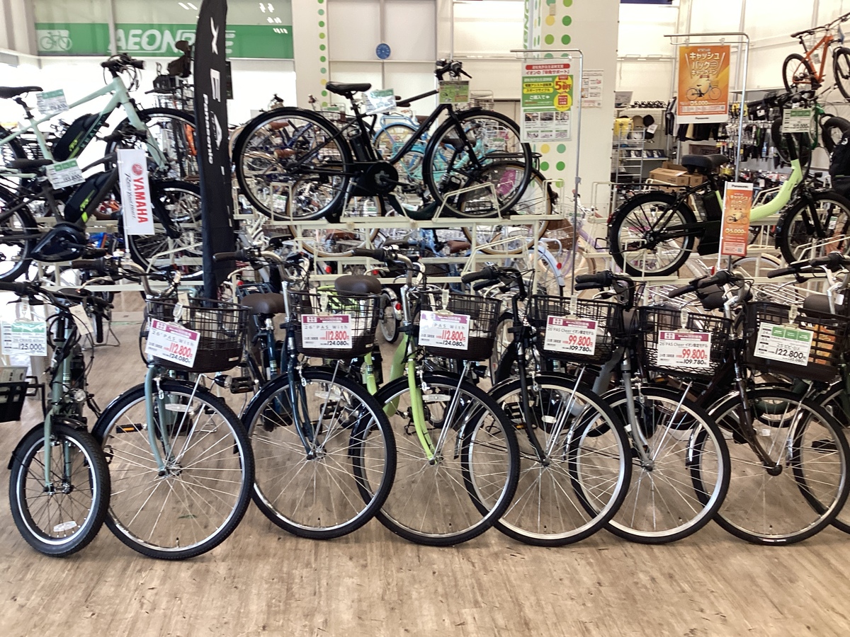【自転車売場】6/21(日)まで 電動アシスト自転車がお得!