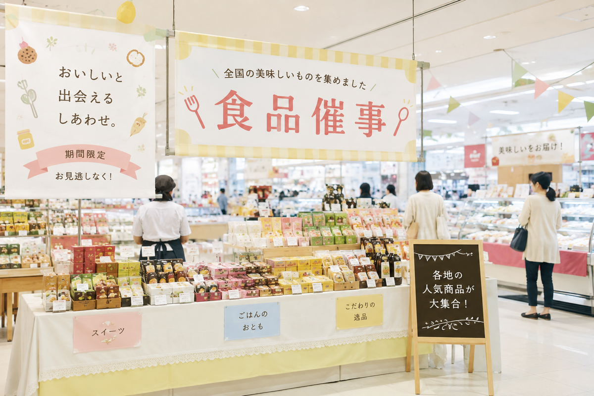 9月食品催事スケジュール